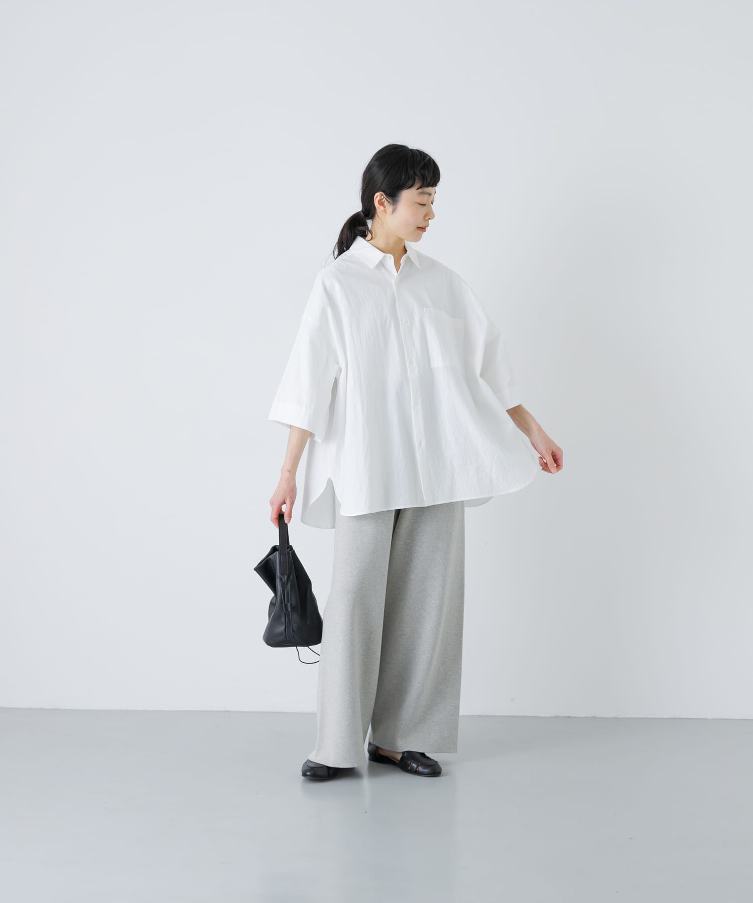 かぐれ「コットンカシミヤニットパンツ」|その他|