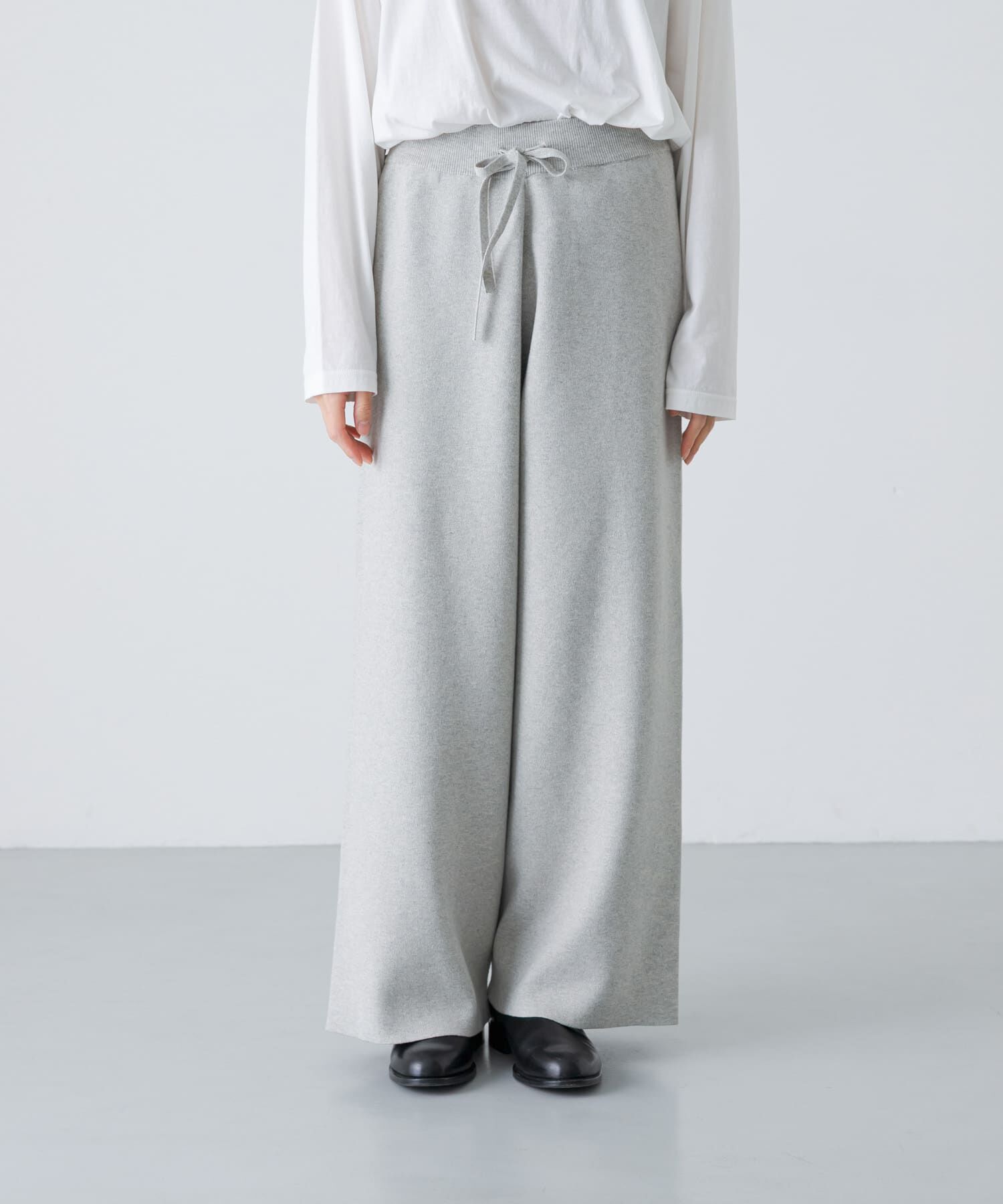 かぐれ「コットンカシミヤニットパンツ」|その他|