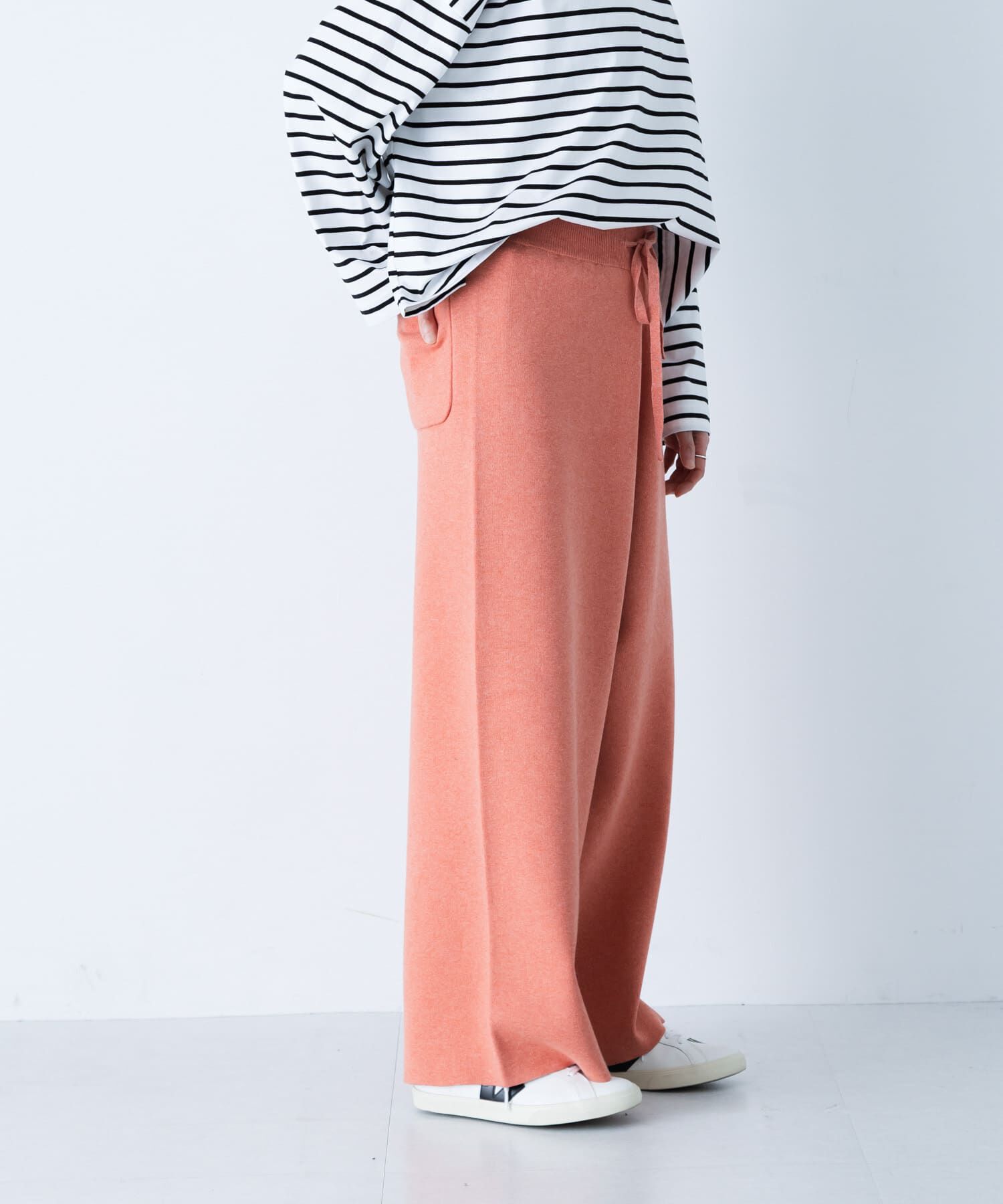 かぐれ「コットンカシミヤニットパンツ」|その他|