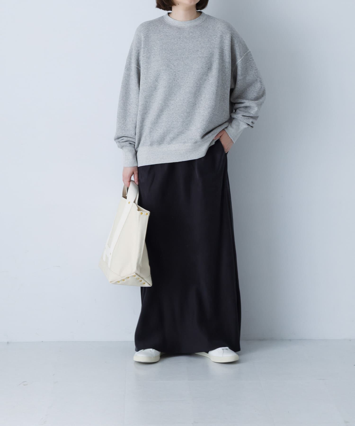 かぐれ「『2サイズ展開』キュプラバイアススカート」|スカート|