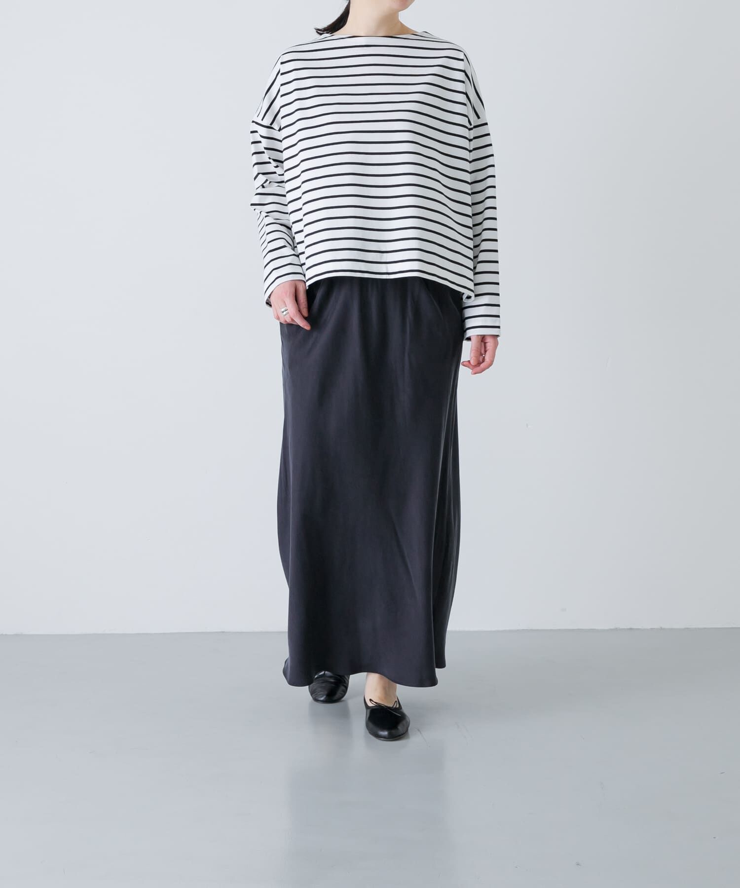 かぐれ「『2サイズ展開』キュプラバイアススカート」|スカート|