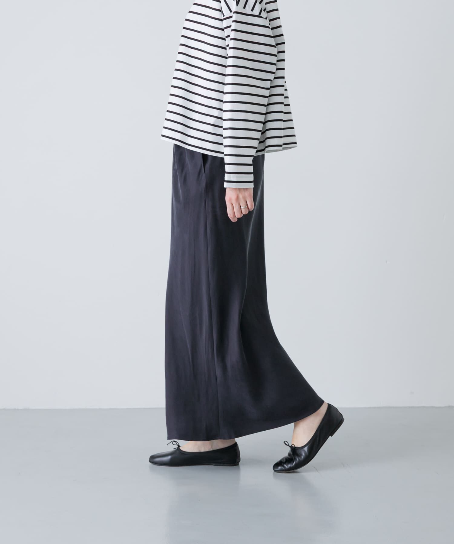 かぐれ「『2サイズ展開』キュプラバイアススカート」|スカート|