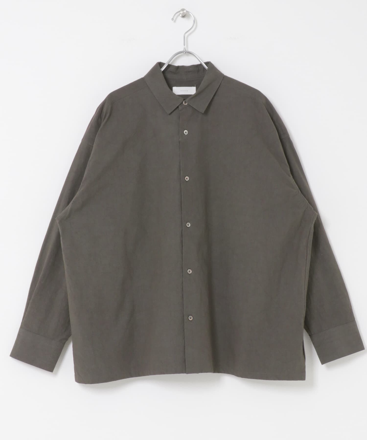 かぐれ「『ユニセックス』コットンレギュラーカラーボックスシャツ」|シャツ・ブラウス|