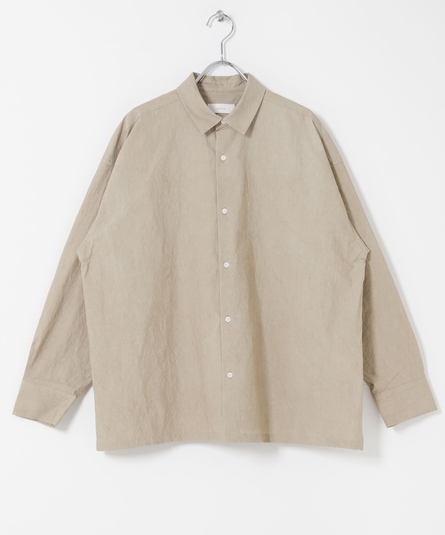 かぐれ「『ユニセックス』コットンレギュラーカラーボックスシャツ」|シャツ・ブラウス|