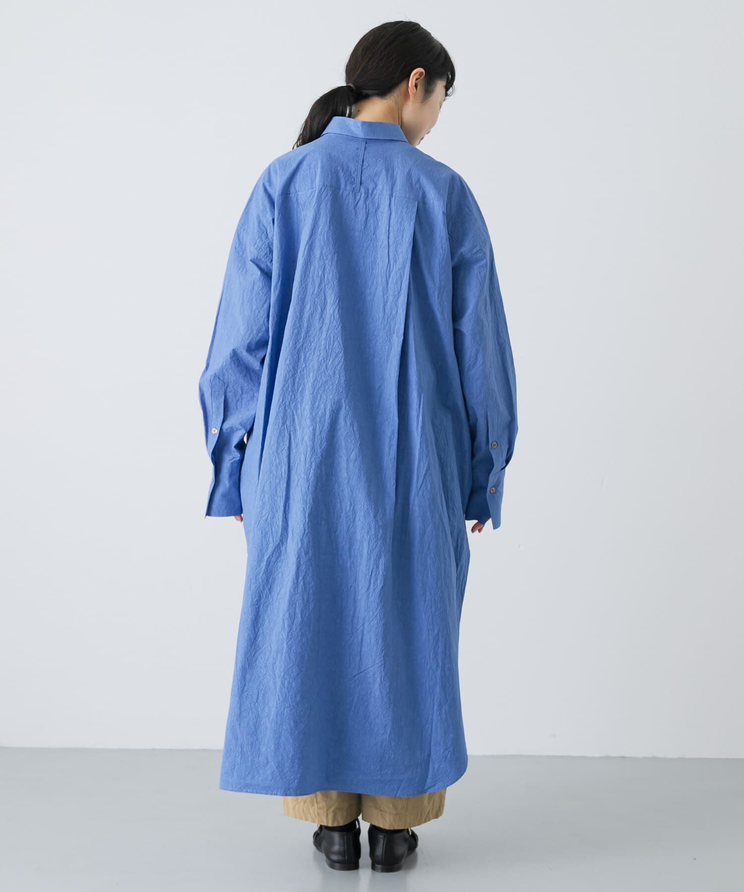 かぐれ「ワイドシャツワンピース」|ワンピース|