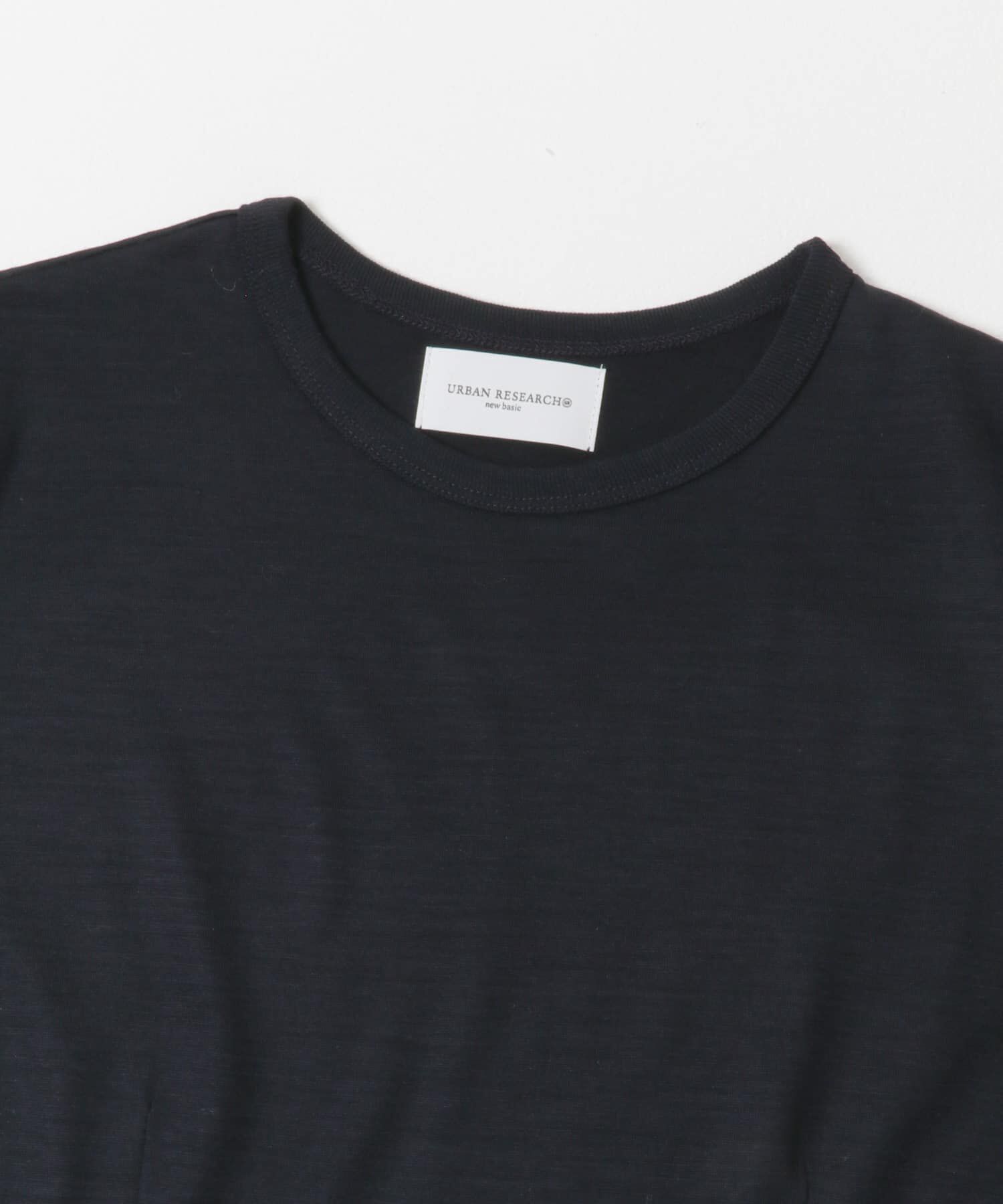 URBAN RESEARCH「new basic　WASHABLE WOOL CONTOUR TOP」|Tシャツ・カットソー|