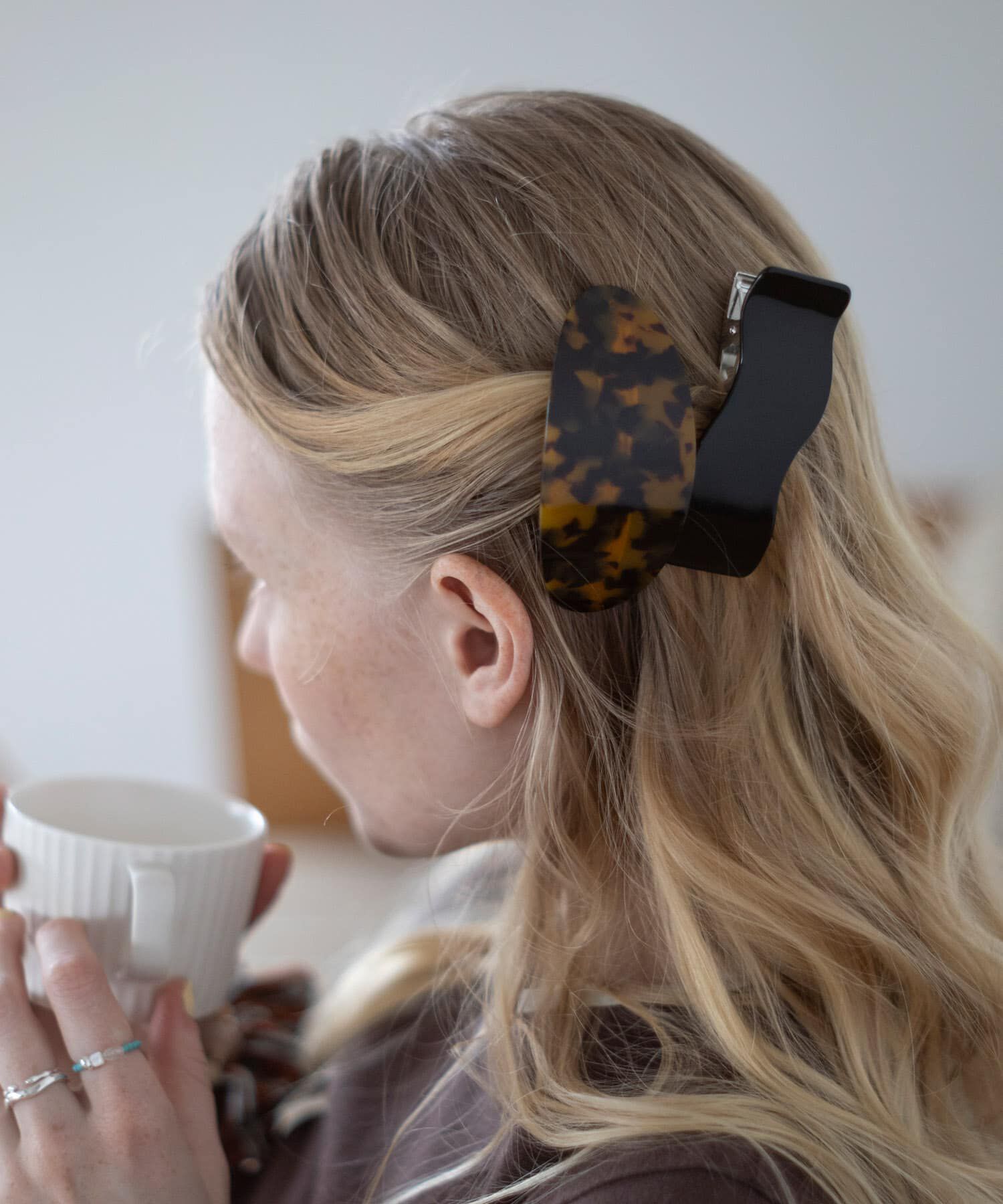 SMELLY「ワイドオーバルバレッタ」|その他|