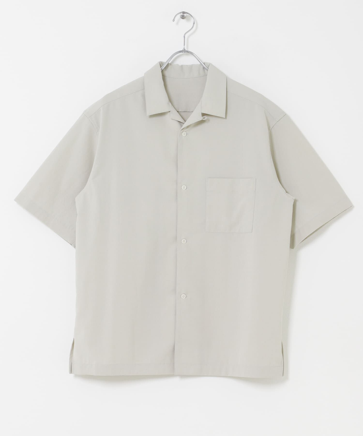 URBAN RESEARCH DOORS「クイックドライ オープンカラーショートスリーブシャツ」|シャツ・ブラウス|
