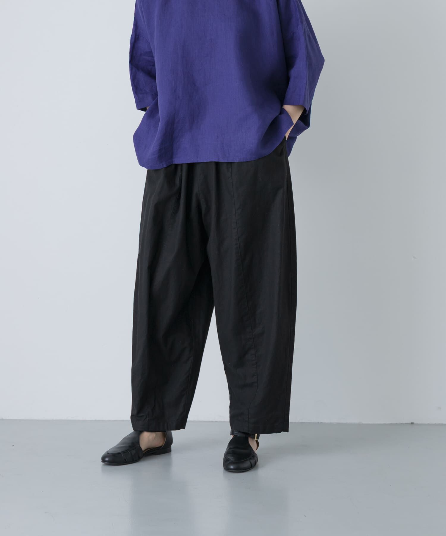 かぐれ「コットンリネンボリュームパンツ」|その他|