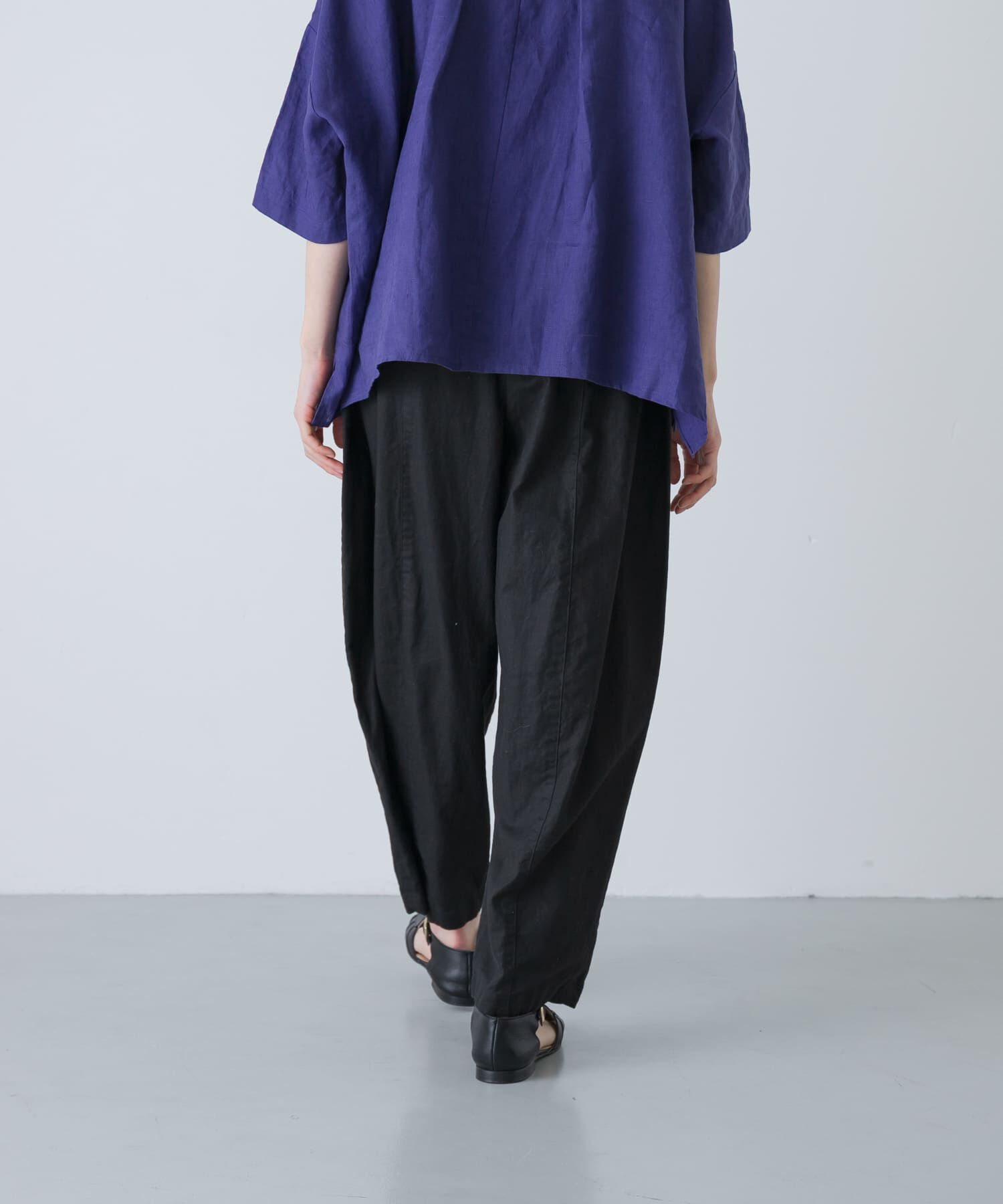 かぐれ「コットンリネンボリュームパンツ」|その他|