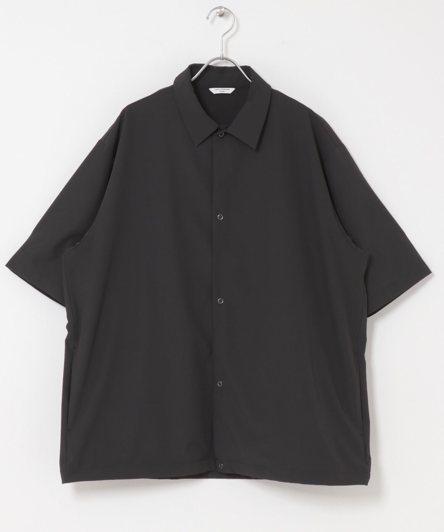 URBAN RESEARCH DOORS「『UR TECH』サマシェア ショートスリーブシャツカーディガン」|カーディガン|