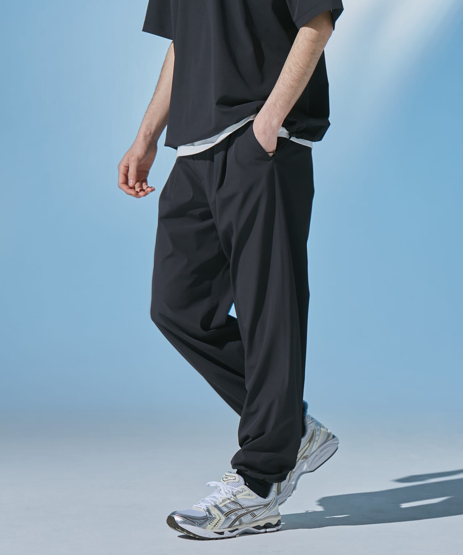 URBAN RESEARCH DOORS「『UR TECH』サマシェア イージートラウザー」|その他|