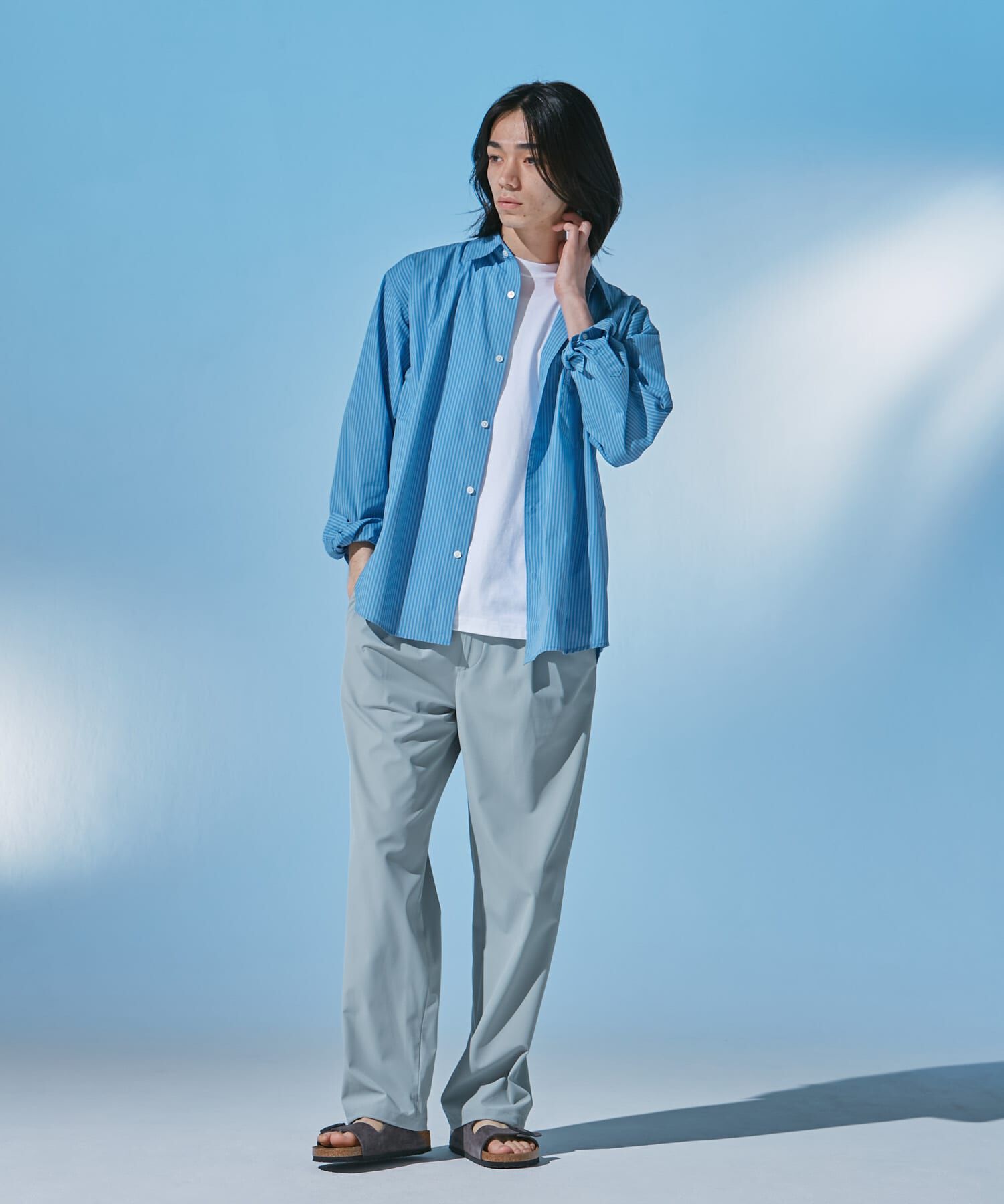 URBAN RESEARCH DOORS「『UR TECH』サマシェア イージートラウザー」|その他|