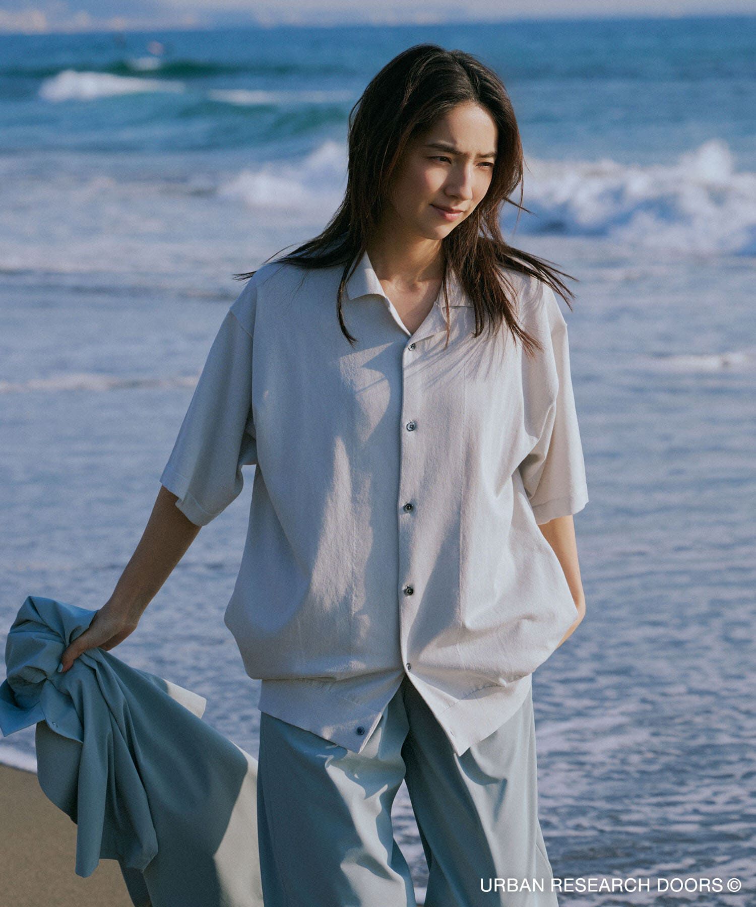 URBAN RESEARCH DOORS「『UR TECH』サマシェア イージートラウザー」|その他|