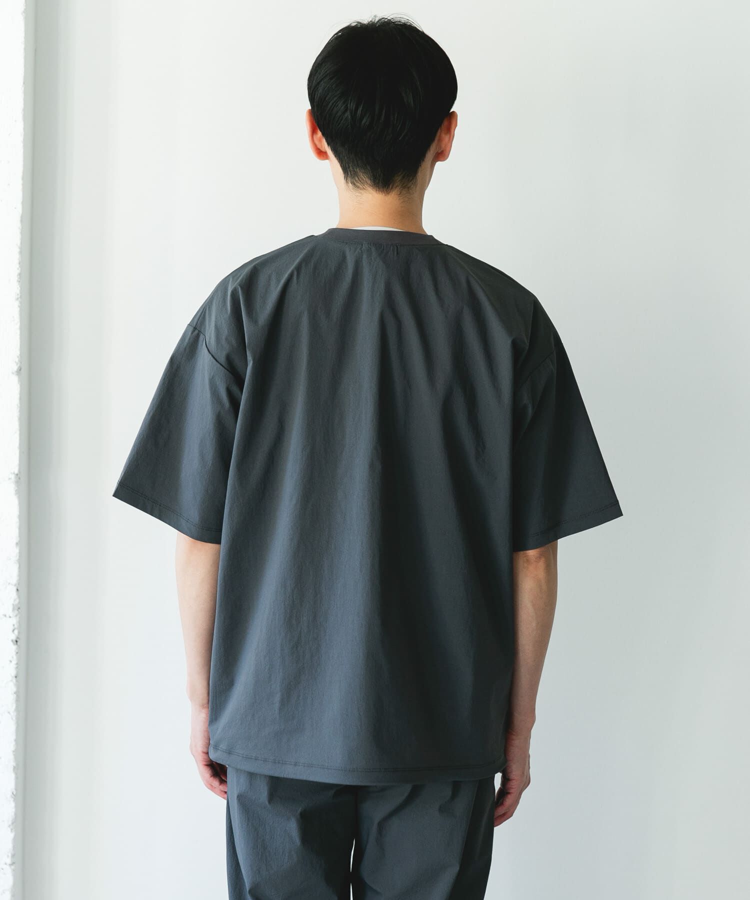 URBAN RESEARCH DOORS「『UVカット/接触冷感/吸水速乾』ストレッチクロス プルオーバー」|Tシャツ・カットソー|