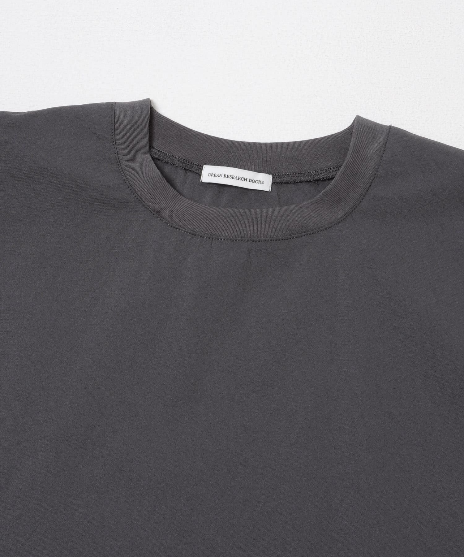 URBAN RESEARCH DOORS「『UVカット/接触冷感/吸水速乾』ストレッチクロス プルオーバー」|Tシャツ・カットソー|