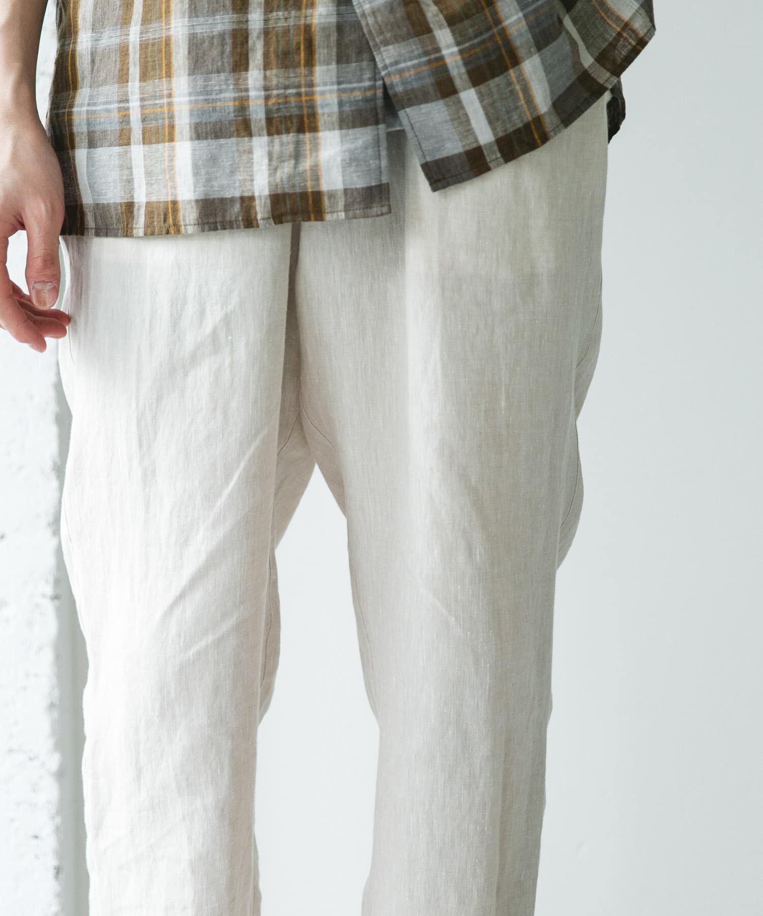 URBAN RESEARCH DOORS「シルケットリネン イージートラウザー」|その他|