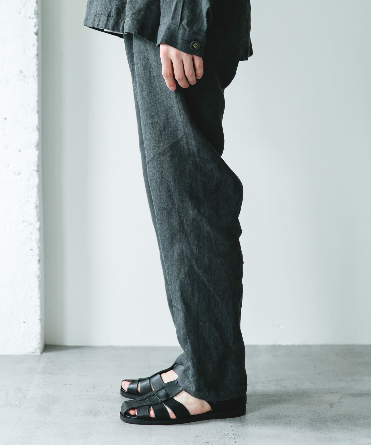 URBAN RESEARCH DOORS「シルケットリネン イージートラウザー」|その他|