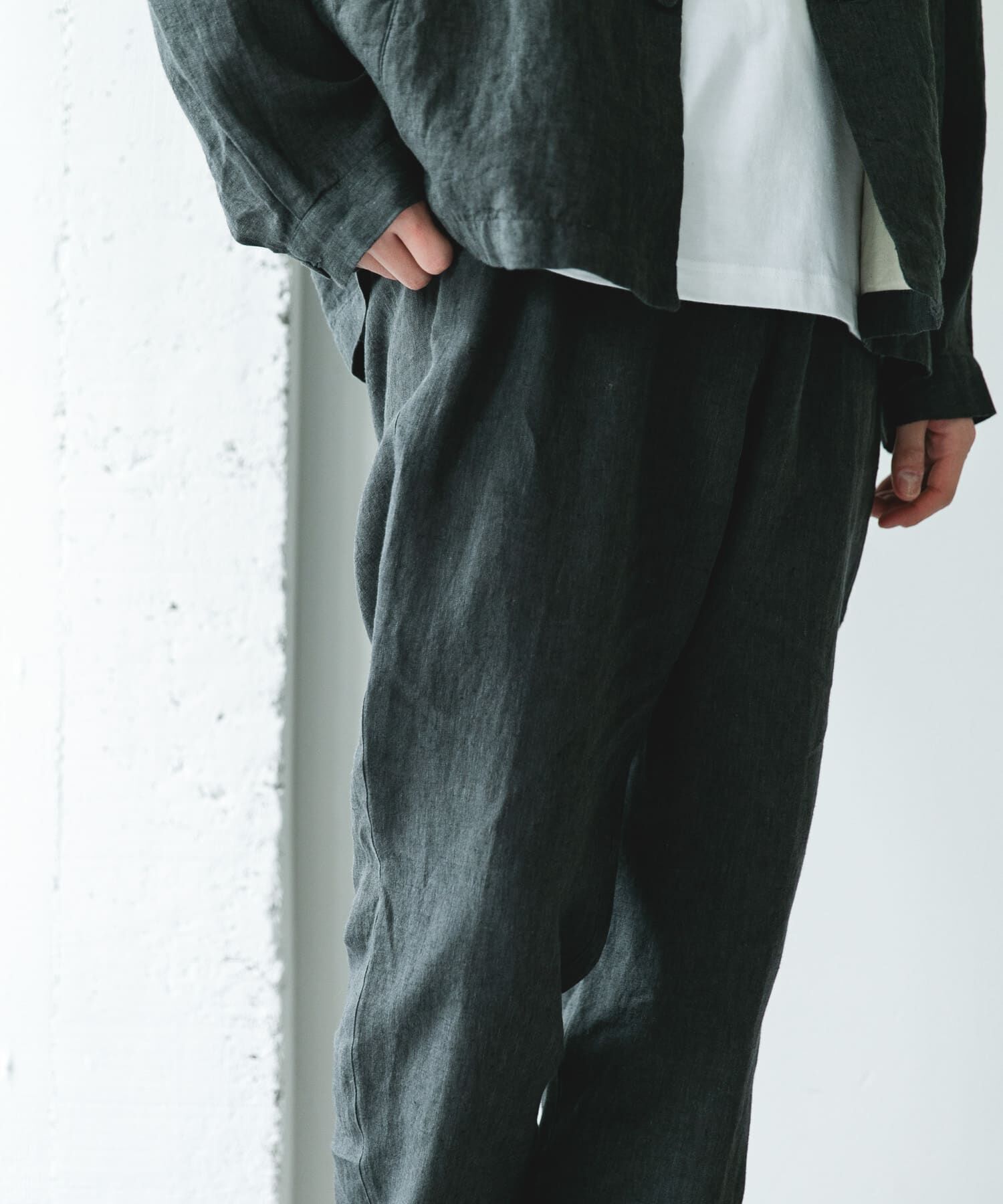 URBAN RESEARCH DOORS「シルケットリネン イージートラウザー」|その他|