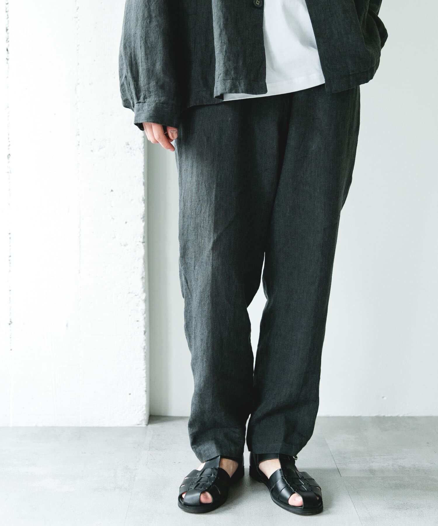 URBAN RESEARCH DOORS「シルケットリネン イージートラウザー」|その他|