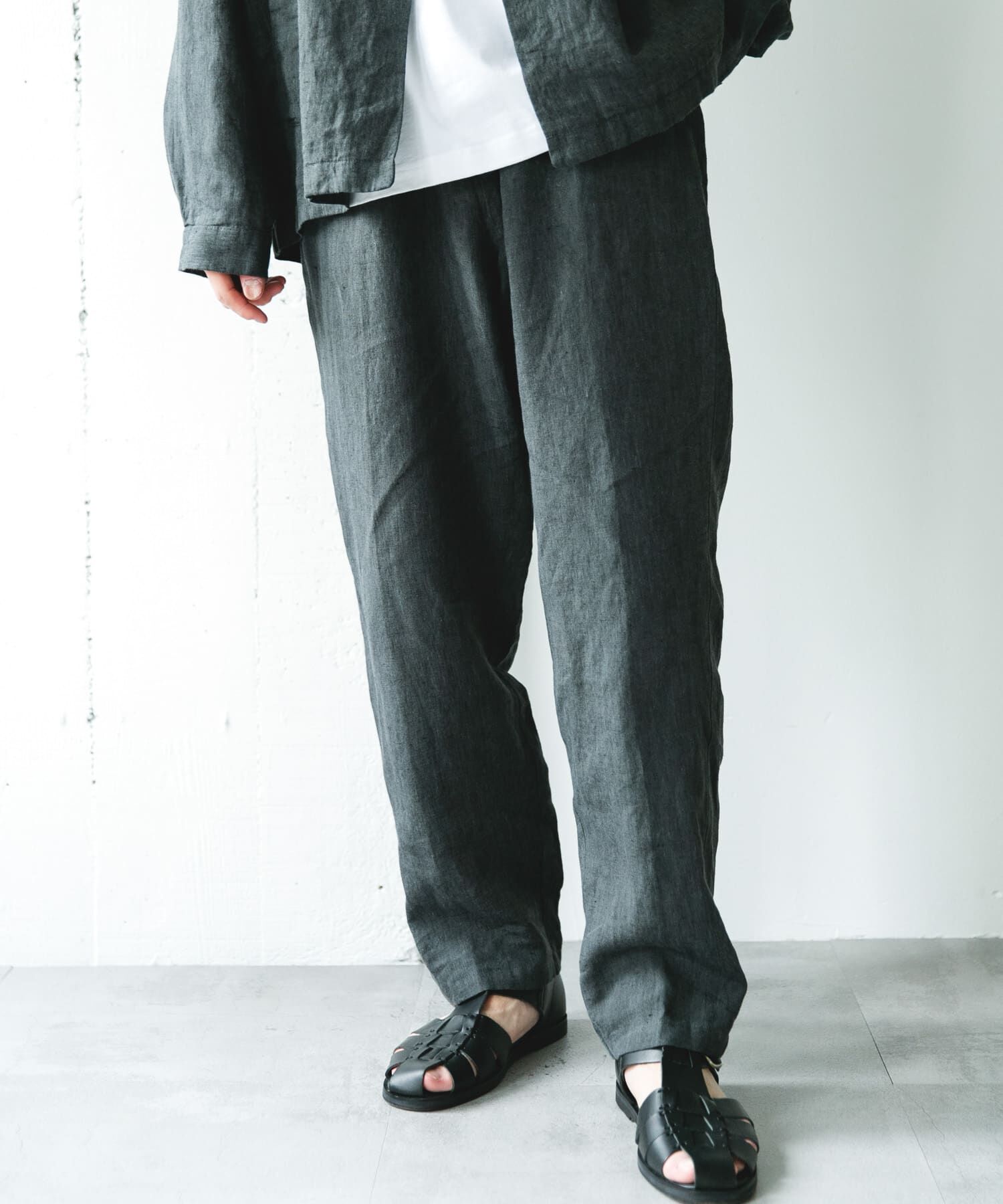 URBAN RESEARCH DOORS「シルケットリネン イージートラウザー」|その他|