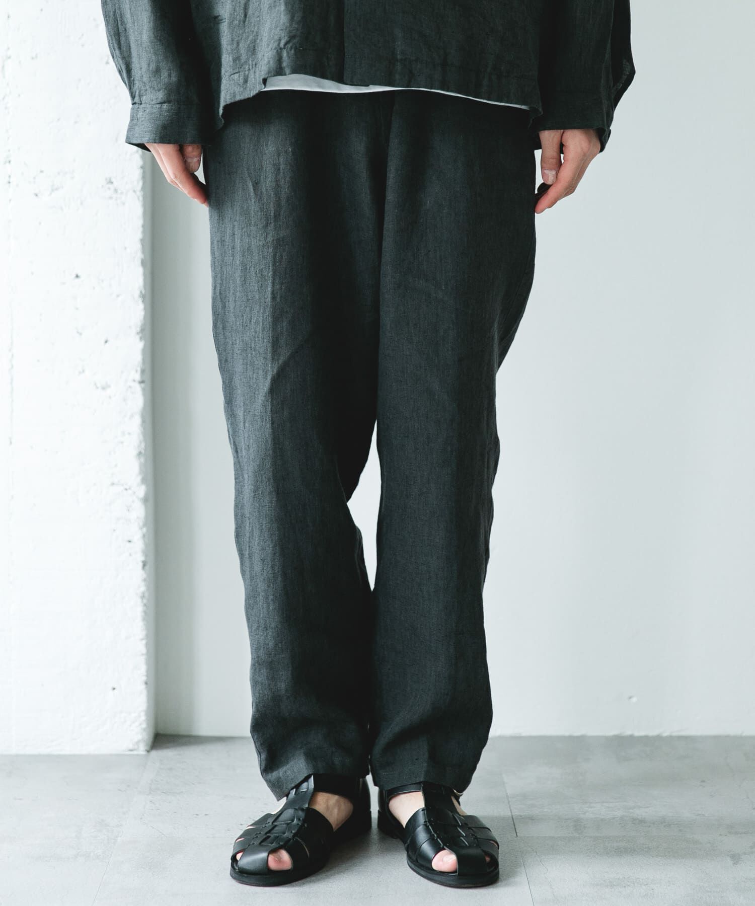 URBAN RESEARCH DOORS「シルケットリネン イージートラウザー」|その他|