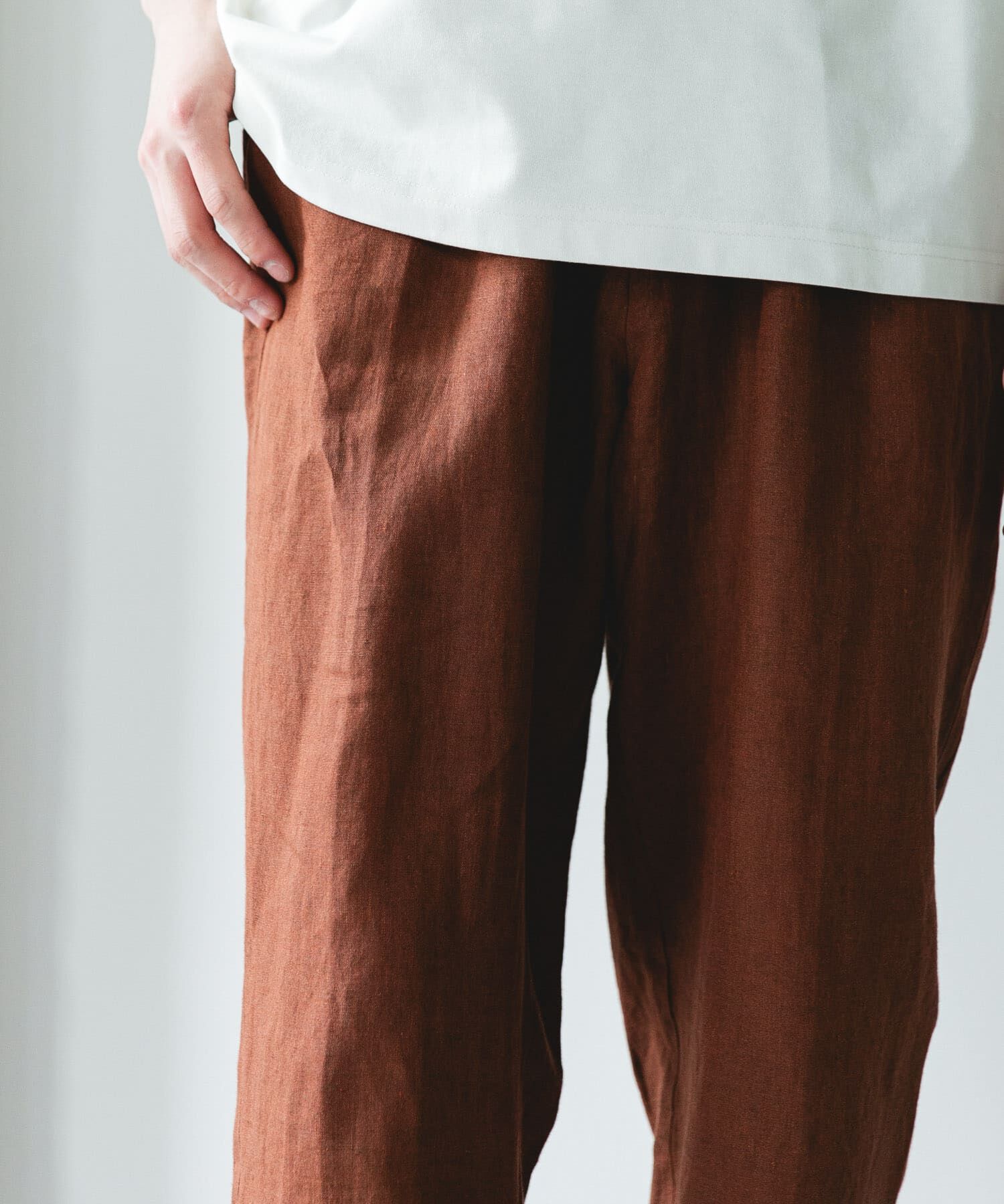 URBAN RESEARCH DOORS「シルケットリネン イージートラウザー」|その他|