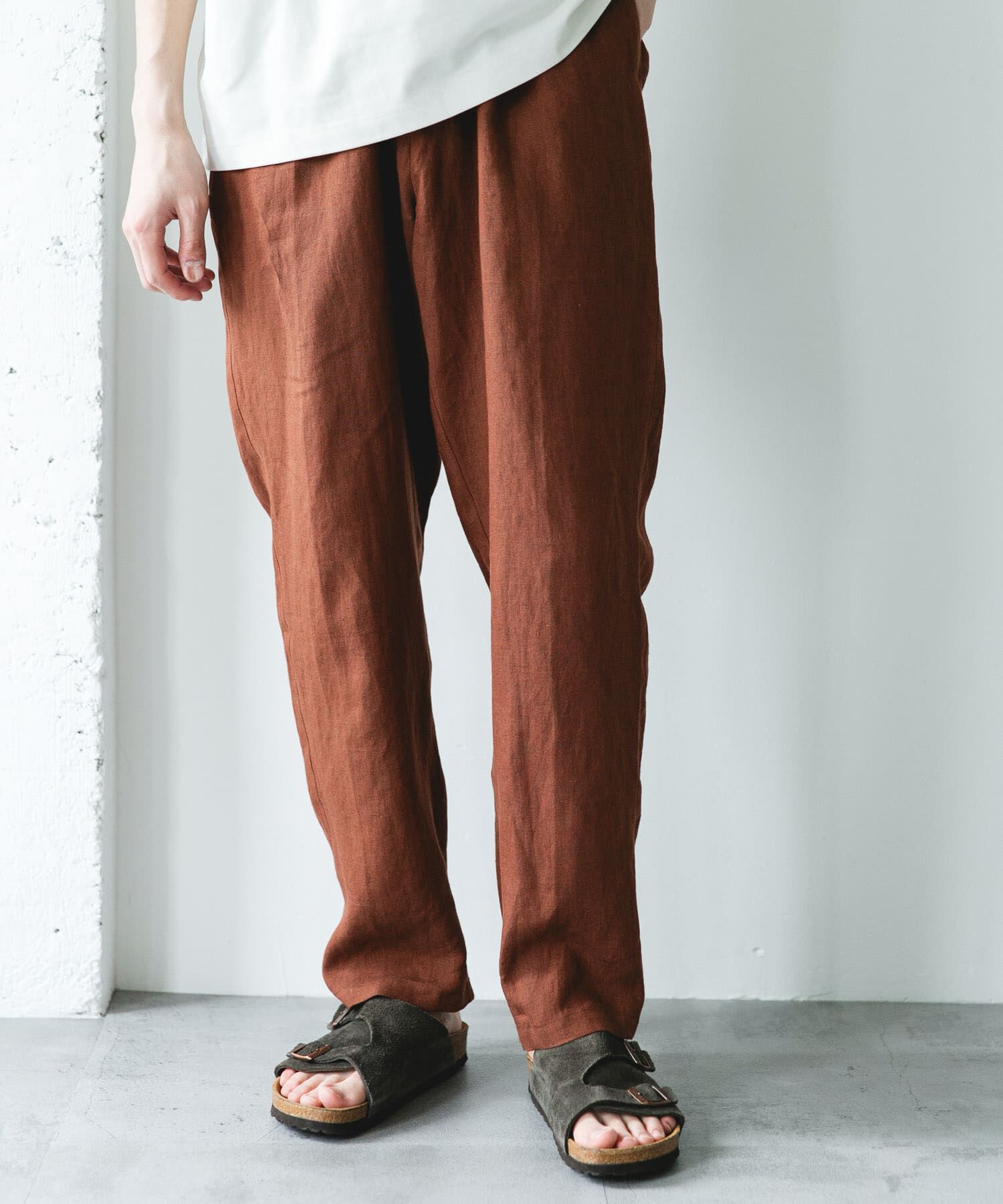 URBAN RESEARCH DOORS「シルケットリネン イージートラウザー」|その他|