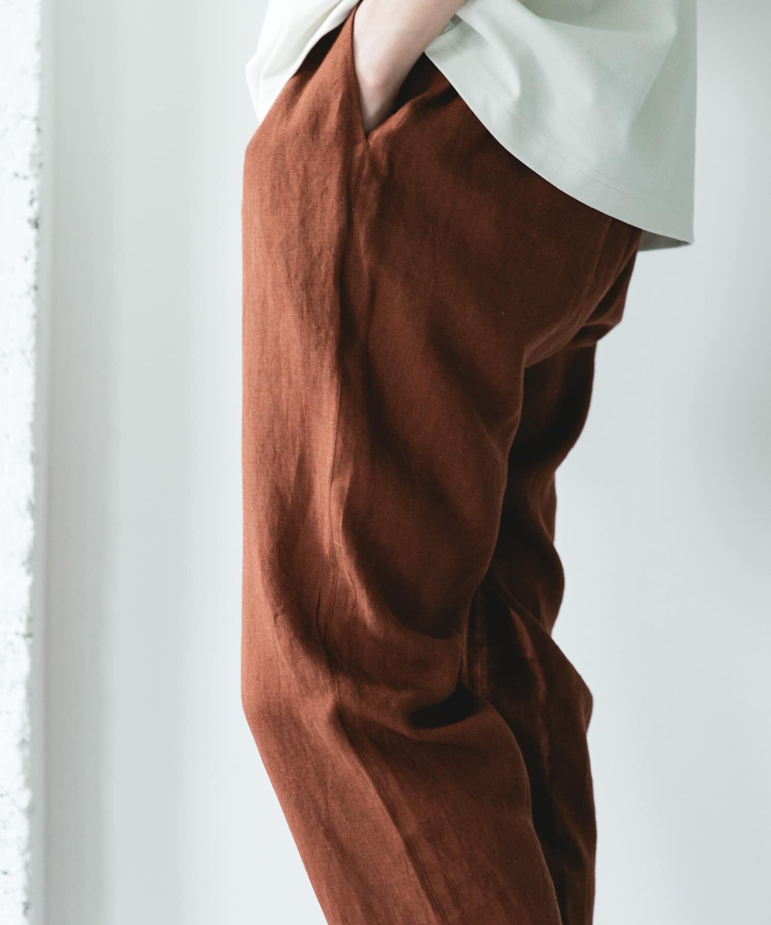 URBAN RESEARCH DOORS「シルケットリネン イージートラウザー」|その他|