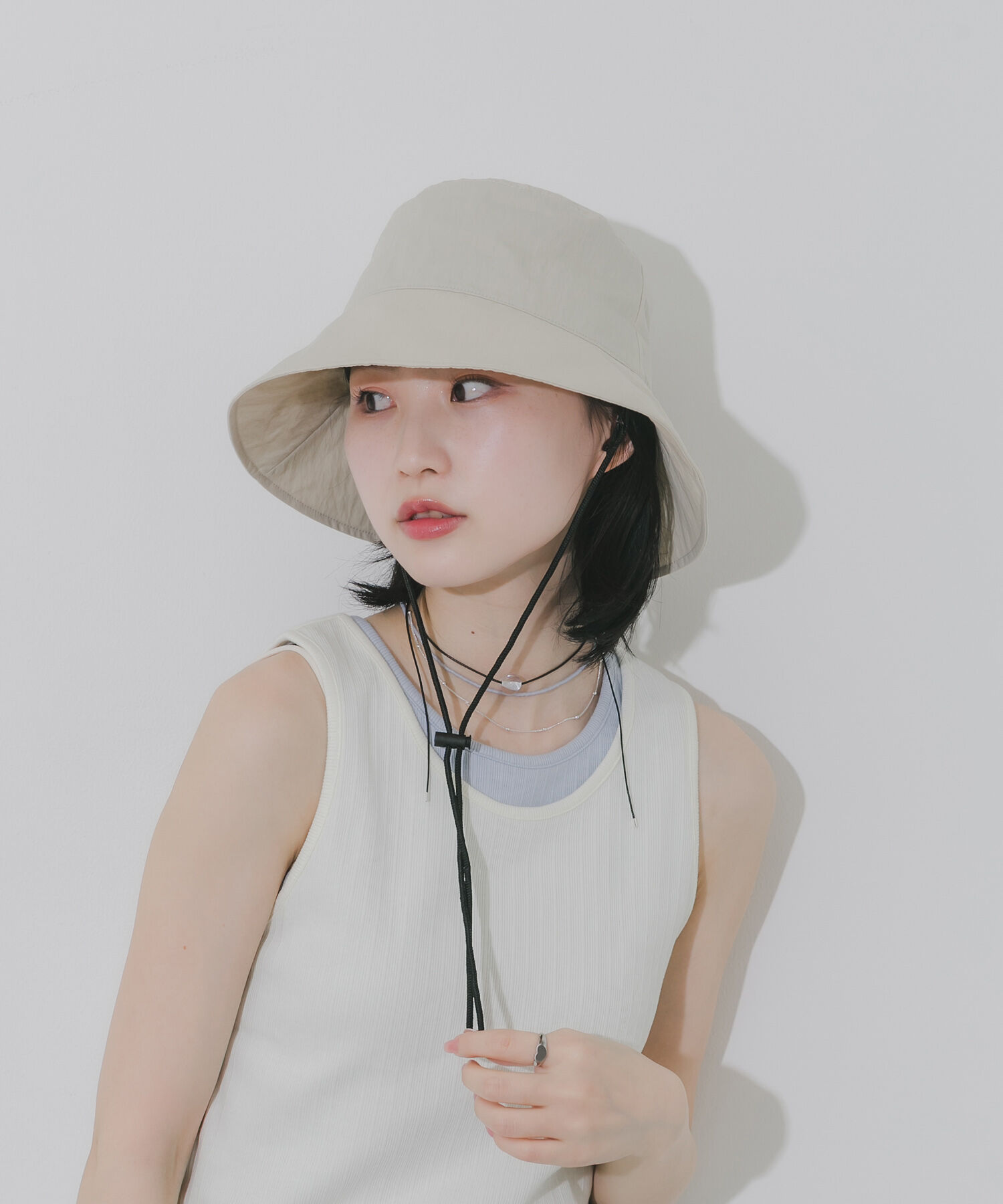 SMELLY「『撥水/UVカット』ハッスイドロストバケットハット」|ハット|