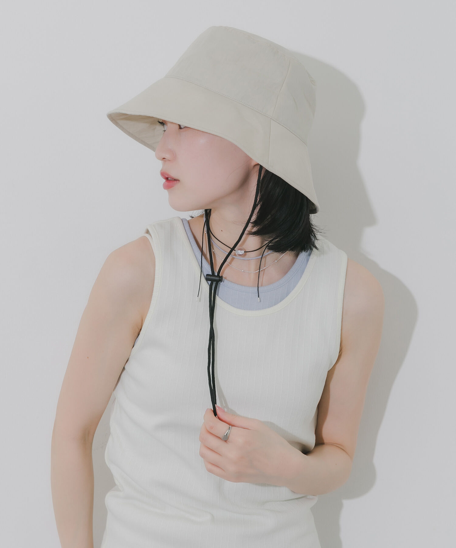 SMELLY「『撥水/UVカット』ハッスイドロストバケットハット」|ハット|