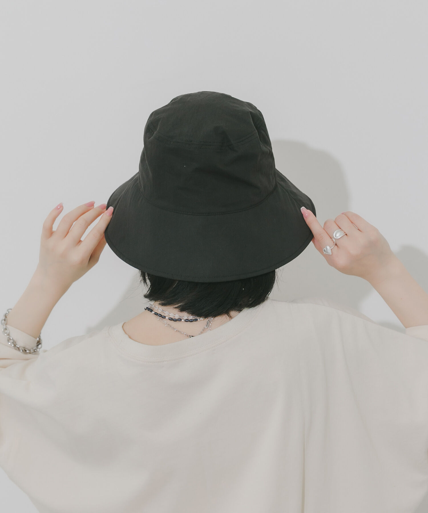 SMELLY「『撥水/UVカット』ハッスイドロストバケットハット」|ハット|