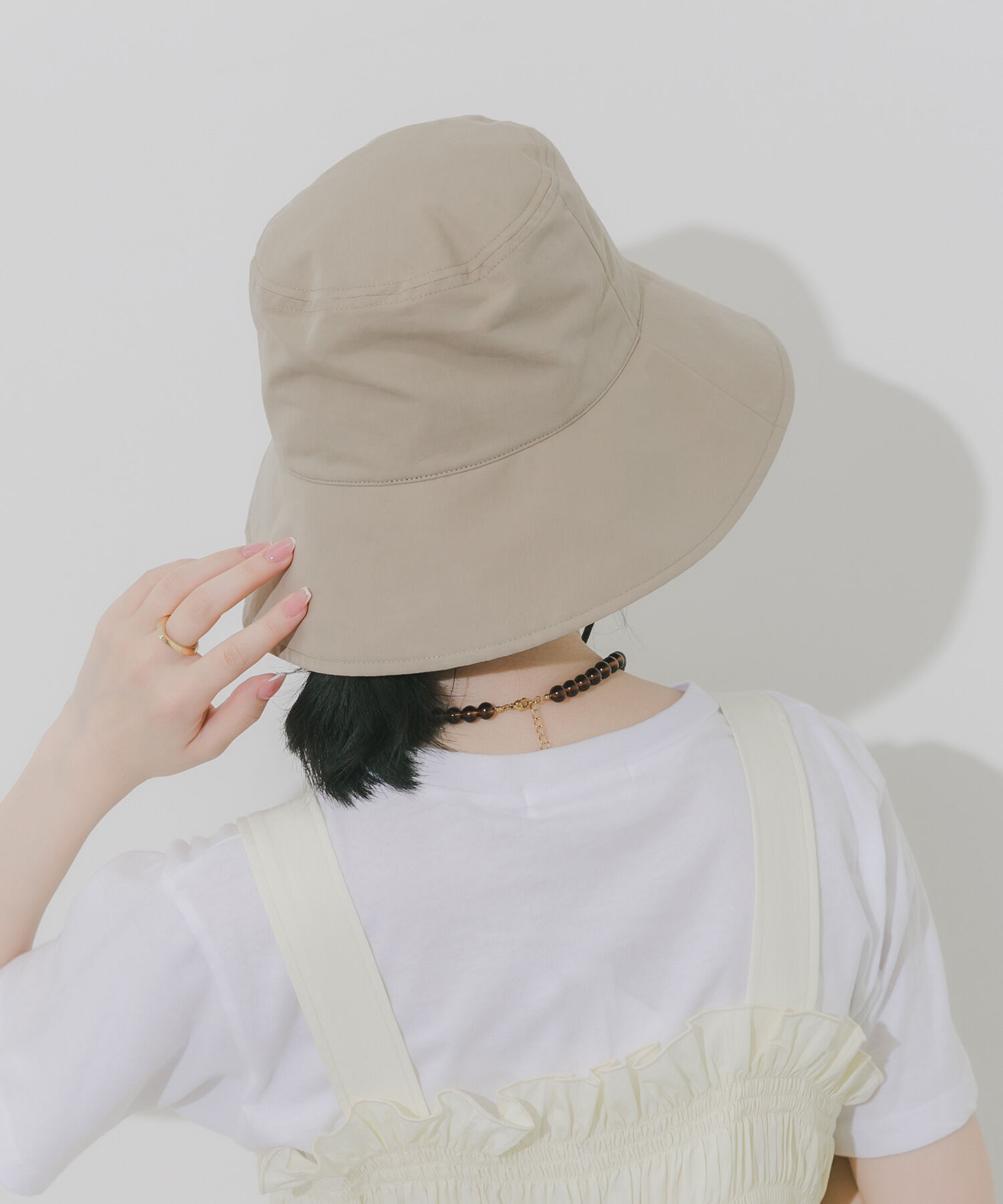 SMELLY「『撥水/UVカット』ハッスイドロストバケットハット」|ハット|