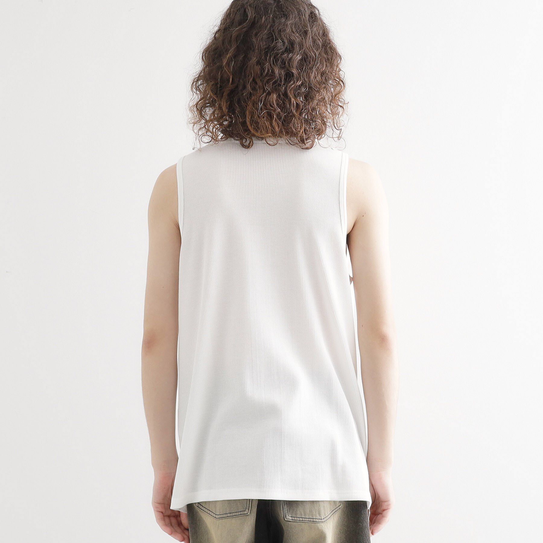 tk.TAKEO KIKUCHI「【セットアイテム】透かし編みオープンシャツ」|シャツ・ブラウス|