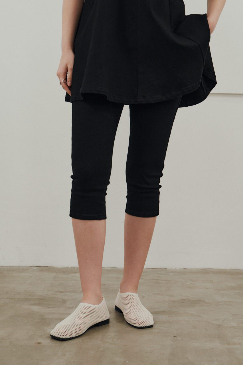 STYLEMIXER「ストレッチデニムカプリパンツ」|デニム|