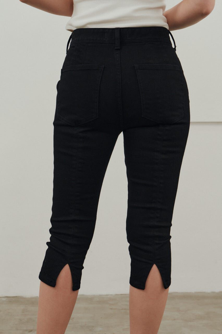 STYLEMIXER「ストレッチデニムカプリパンツ」|デニム|