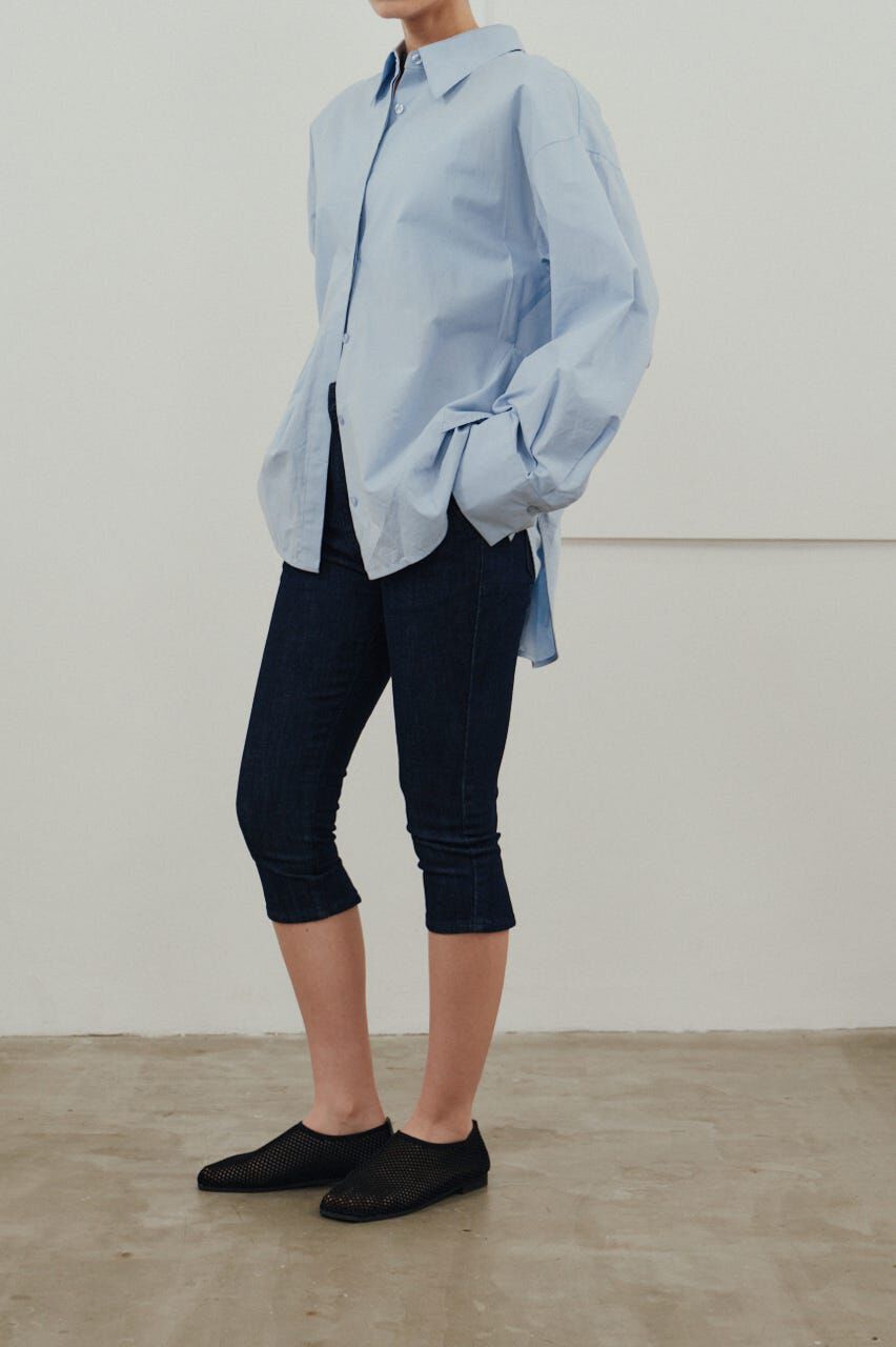 STYLEMIXER「ストレッチデニムカプリパンツ」|デニム|IDG