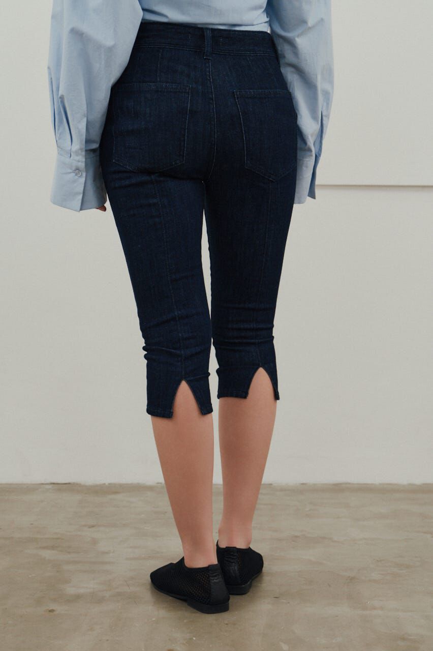 STYLEMIXER「ストレッチデニムカプリパンツ」|デニム|