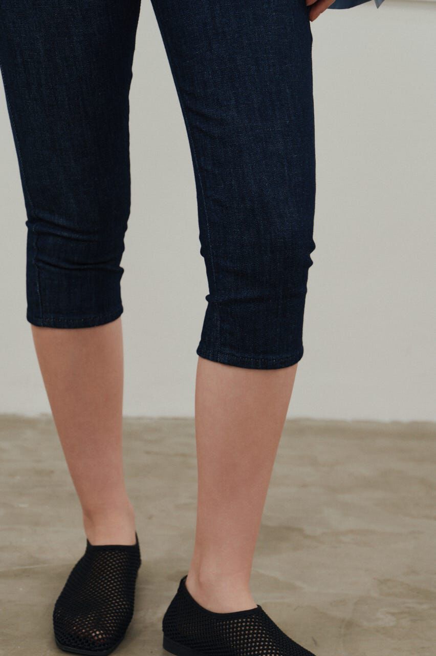 STYLEMIXER「ストレッチデニムカプリパンツ」|デニム|