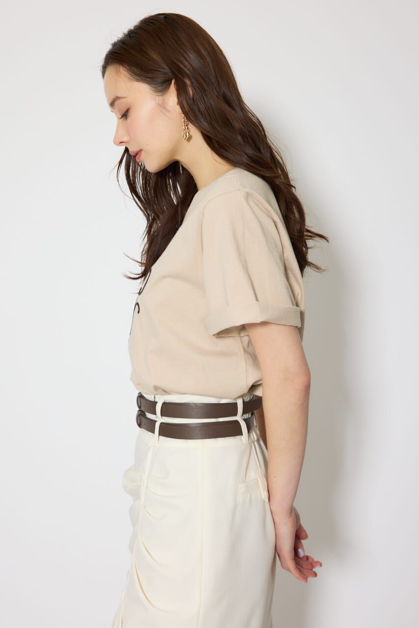 rienda「RDロゴTシャツ」|Tシャツ・カットソー|