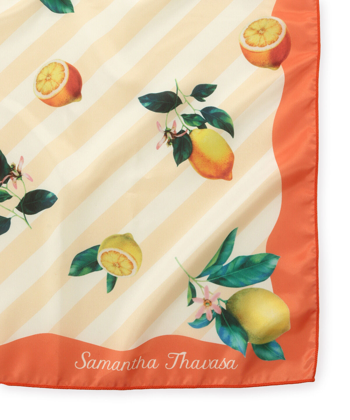 Samantha Thavasa「ストライプレモンモチーフ スカーフ」|その他|