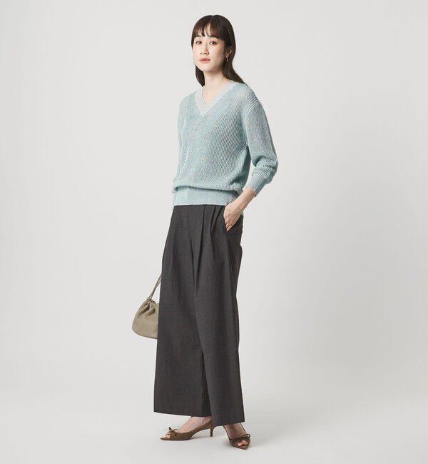UNITED ARROWS「MANTECO POP ワイドパンツ」|チノ|