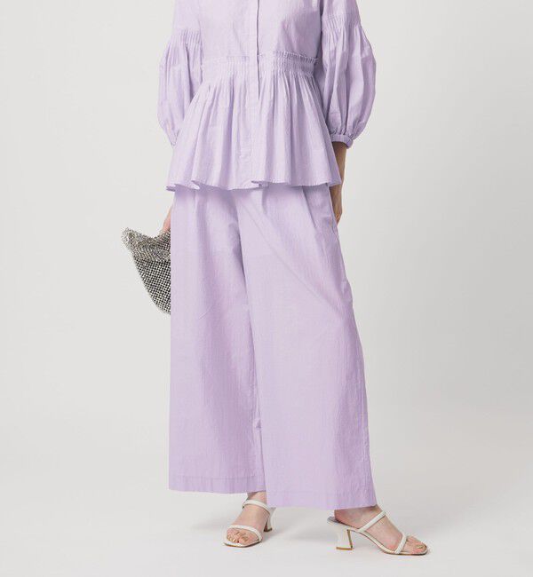 UNITED ARROWS「MANTECO POP ワイドパンツ」|チノ|