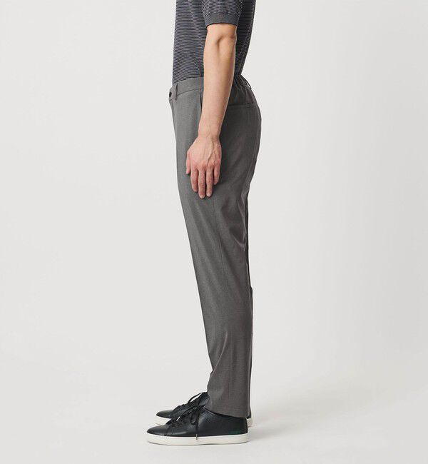UNITED ARROWS「ライトパーテックス ノープリーツ パンツ UA COZY ウォッシャブル 2WAYストレッチ」|スラックス|