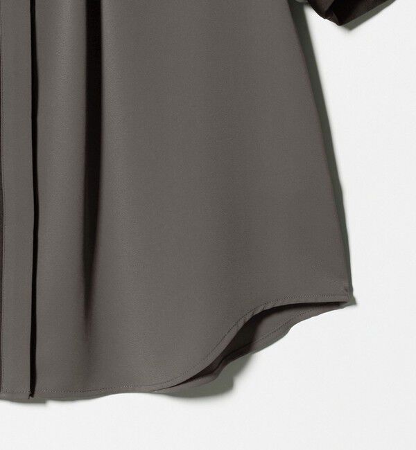 UNITED ARROWS「バイカラーパイピング ショートスリーブ ブラウス」|シャツ・ブラウス|