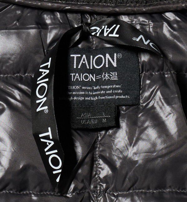 UNITED ARROWS green label relaxing「＜TAION＞ニット スリーブ ダウンジャケット」|ダウン|