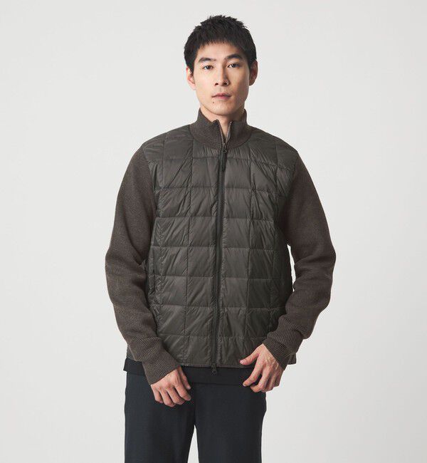 UNITED ARROWS green label relaxing「＜TAION＞ニット スリーブ ダウンジャケット」|ダウン|