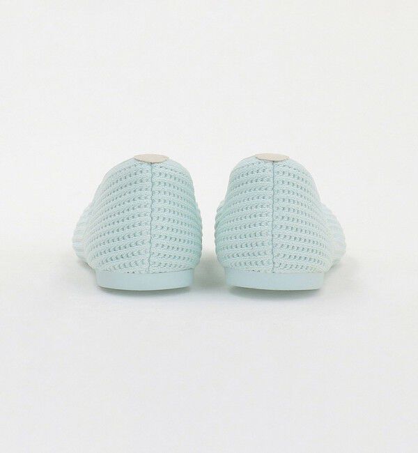 UNITED ARROWS green label relaxing「ウェルネスシアー スクエア V フラットシューズ / ニットシューズ」|ローファー|