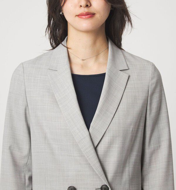 UNITED ARROWS green label relaxing「［size SHORTあり］ライト カチリラ ダブルジャケット」|テーラードジャケット|