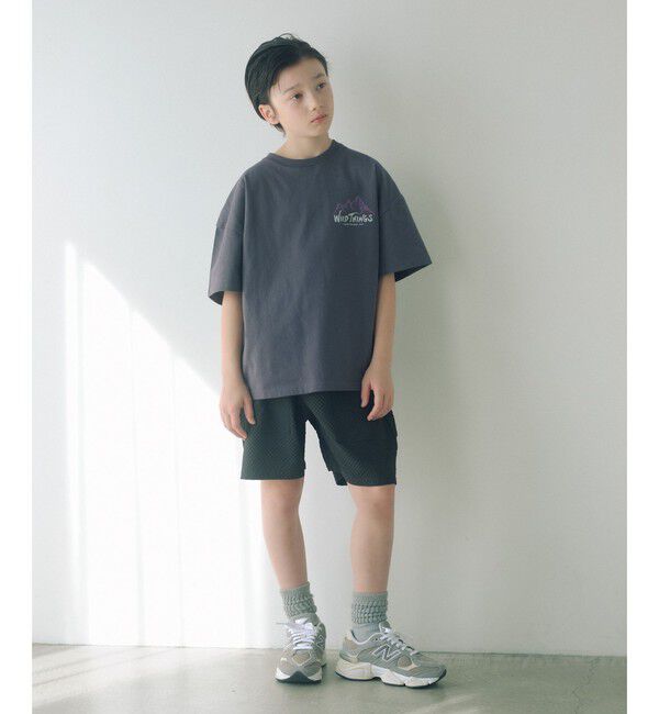 UNITED ARROWS green label relaxing「【別注】＜WILD THINGS＞ マウンテン ショートスリーブ Tシャツ / キッズ 140cm-160cm」|Tシャツ・カットソー|